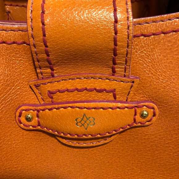 Amazing Authentic Antonio Melani Orange leather - Picture 2 of 8